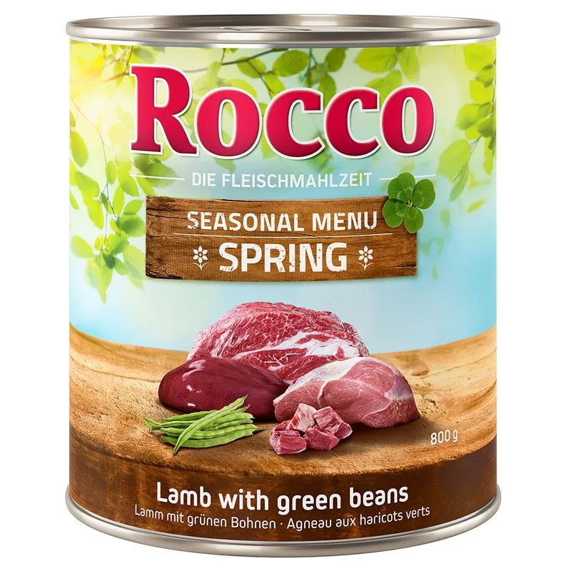 Rocco jarní menu jehněčí se zelenými fazolkami