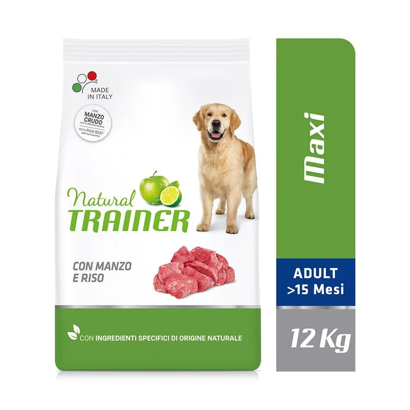 Trainer Nova Foods Trainer Natural Maxi govedina, riž in ginseng
