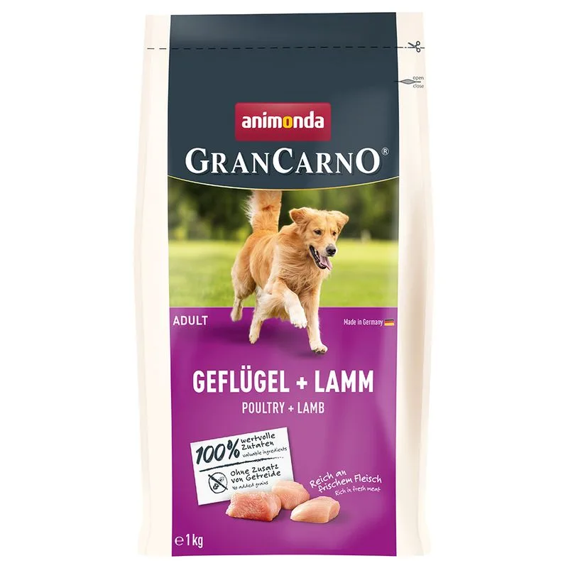 Animonda GranCarno Adult, drób i jagnięcina