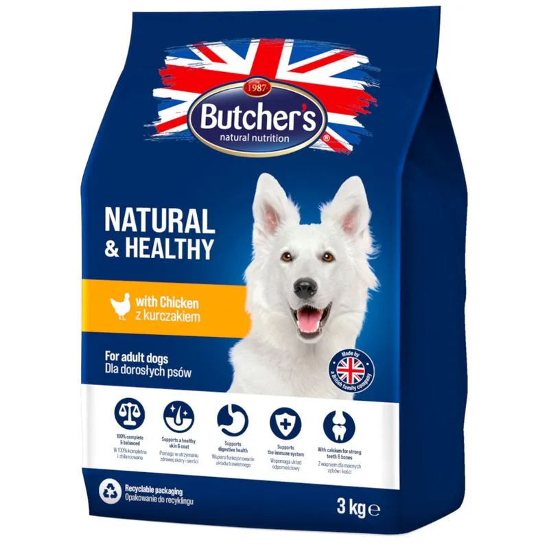 Krmivo Pro Psy Butcher's Natural & Healthy s kuřecím