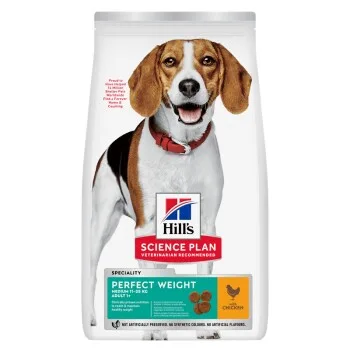 Hill's Science Plan , Perfect Weight, Medium Adult, with chicken