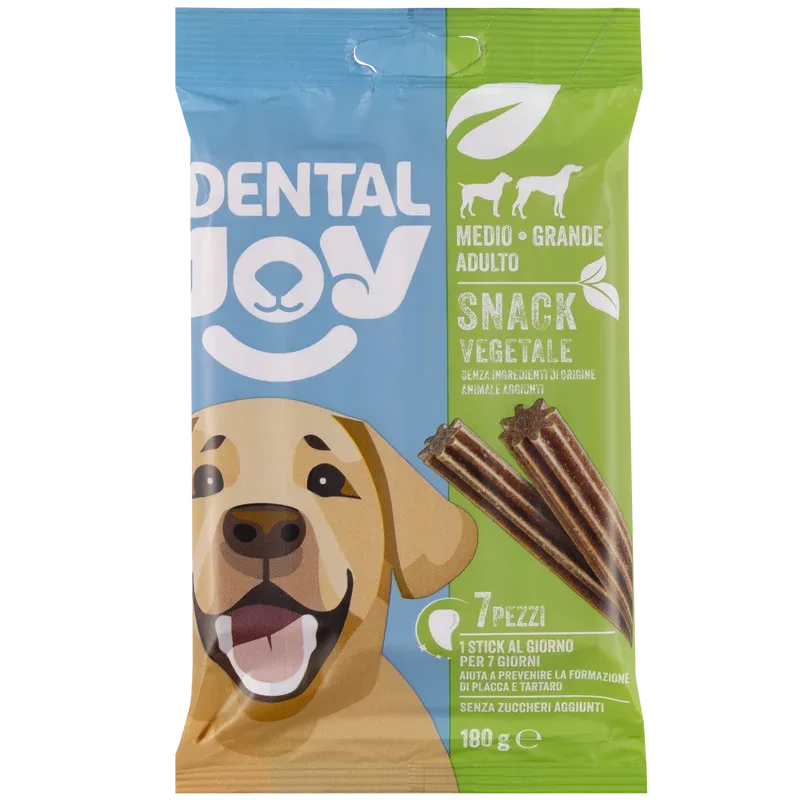 DentalJoy Dog Adult Medium&Large Snack Vegetale