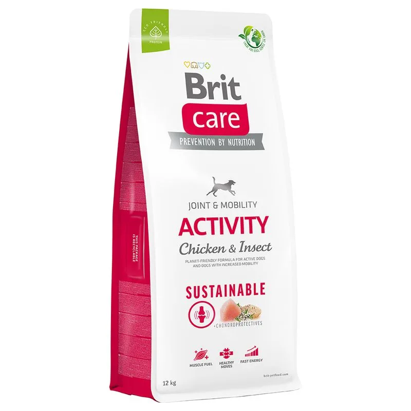 Krmivo Pro Psy Brit Care Dog Sustainable Activity Chicken & Insect