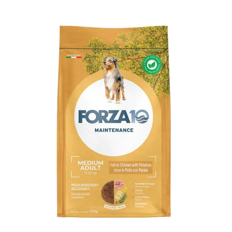 Forza10 Forza 10 Medium Maintenance, kurczak i ziemniaki