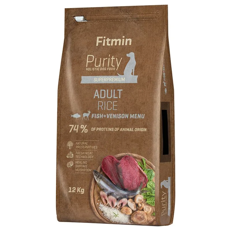 Fitmin Dog Purity Adult rizs, hal & szarvas