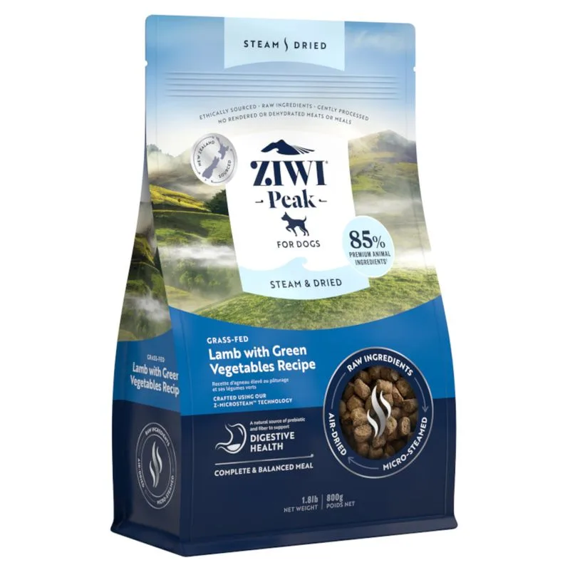 Ziwipeak Ziwi Peak Steam & Torkat lamm