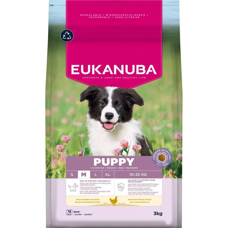 Eukanuba Premium Nutrition Puppy Medium Breed kana