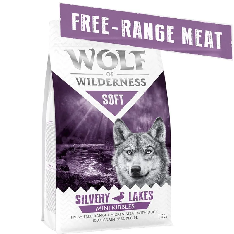 Wolf of Wilderness Mini Soft - Silvery Lakes - Free Range Chicken & Duck