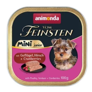 Animonda Vom Feinsten Junior Mini Drób z dziczyzną i żurawiną