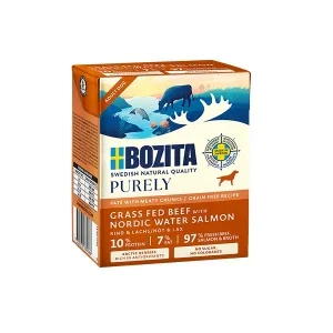 Bozita Purely Paté Duoprotein Wołowina i łosoś