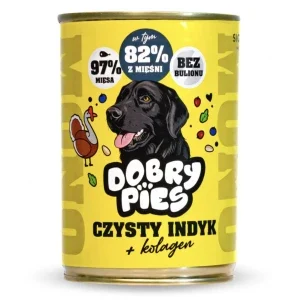 Dobry Pies Mono Czysty Indyk+kolagen