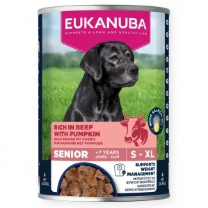 Eukanuba Life Care Senior Bogata w wołowinę i dynię