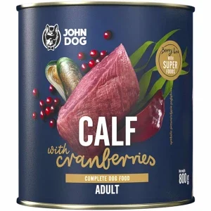 JOHN DOG Berry Line Adult Mono Cielęcina z żurawiną