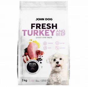 JOHN DOG Fresh Indyk i wołowina
