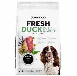 JOHN DOG Fresh Kaczka z królikiem