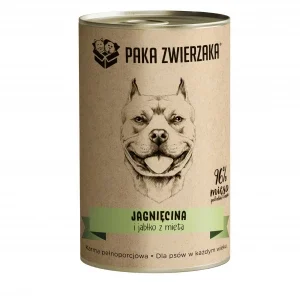 PAKA ZWIERZAKA Jagnięcina i jabłko z miętą