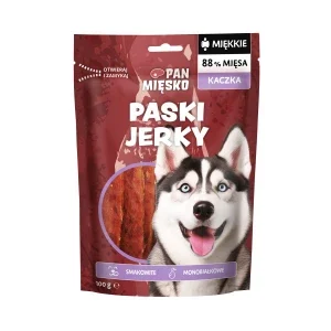 PAN MIĘSKO PAN MIĘSKO Paski Jerky Kaczka Mono