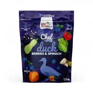 SYTA MICHA Chef Kaczka, jagody i szpinak
