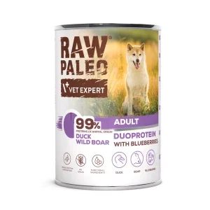 VetExpert Raw Paleo Duoprotein Duck & Boar Adult