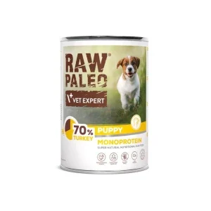 VetExpert Raw Paleo Puppy Mono Indyk