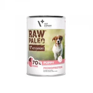 VetExpert Raw Paleo Puppy Monoprotein Wieprzowina
