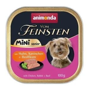 Animonda Vom Feinsten Senior Mini Kurczak z królikiem i bazylią