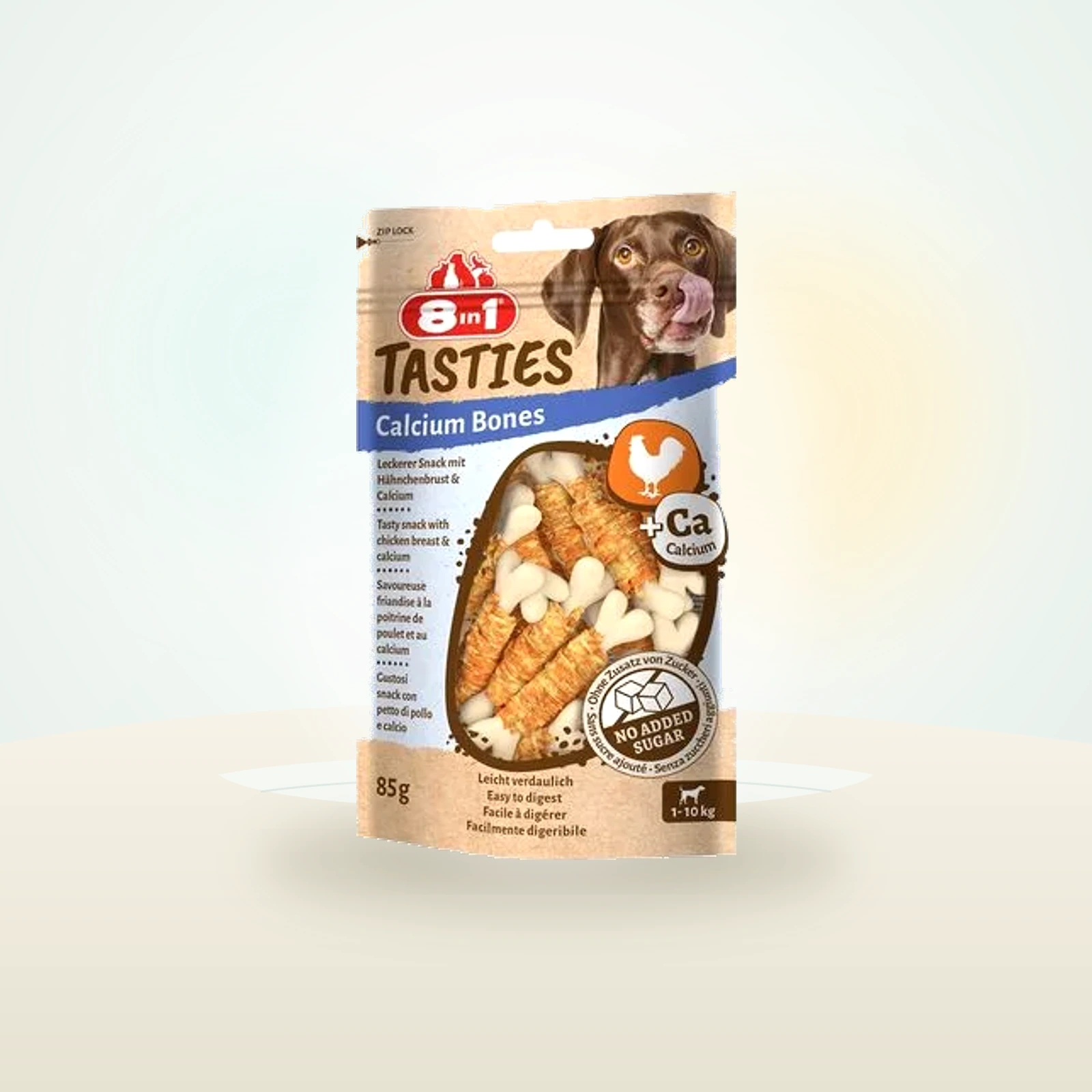 8in1 Tasties Calcium Bones, poulet