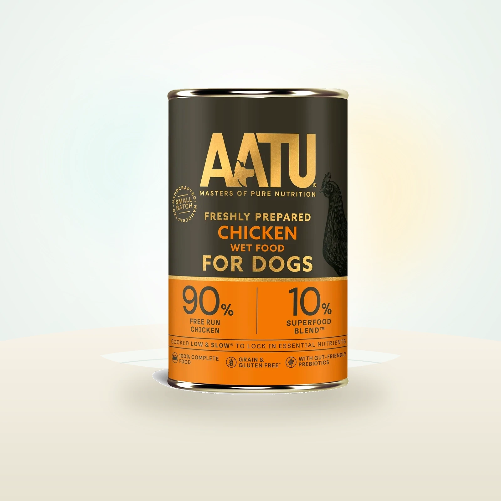 AATU Chicken Adult Wet Dog Food Tin
