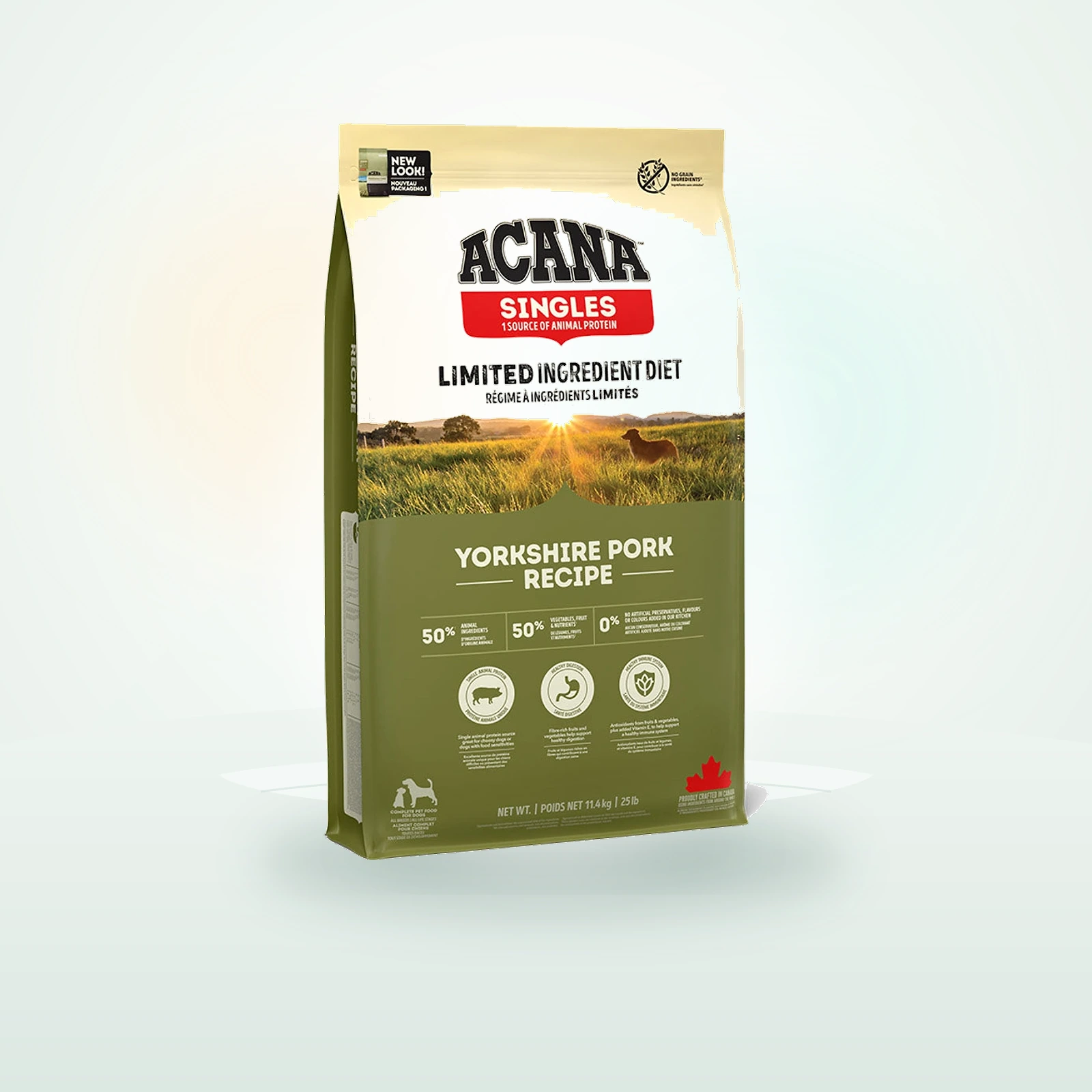 ACANA Singles Yorkshire Pork Adult Grain Free Dry Dog Food