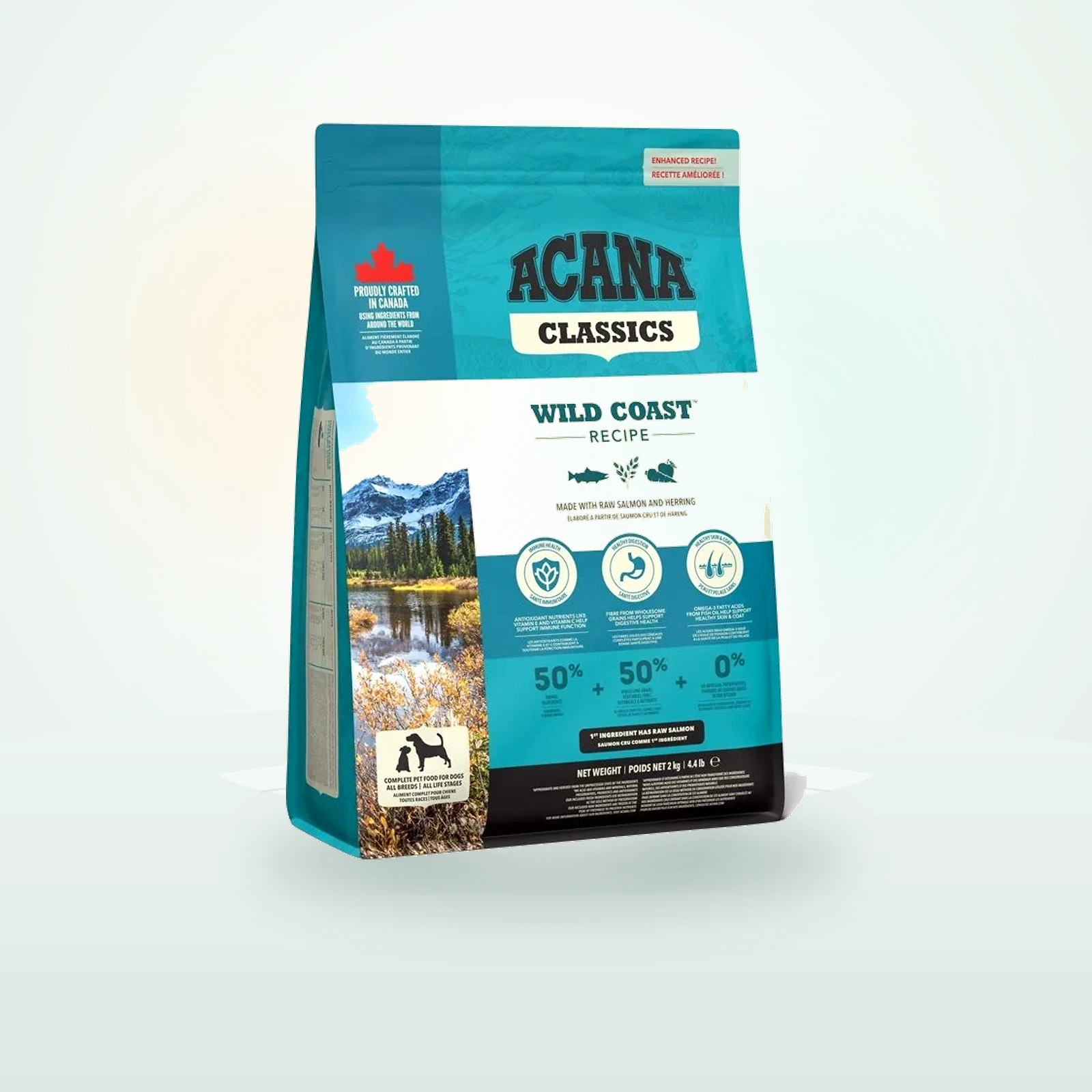 ACANA Wild Coast łosoś, dla psów wszystkich ras i w każdym wieku