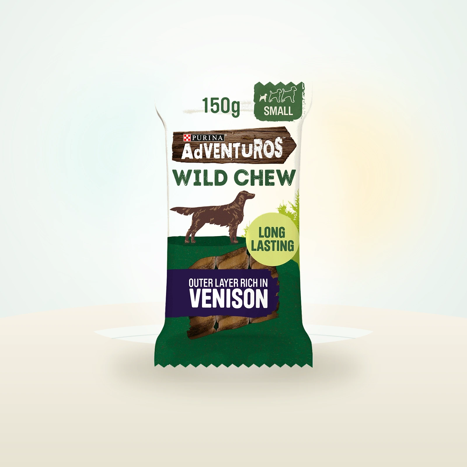 Adventuros Wild Chew Small Venison Dog Treats
