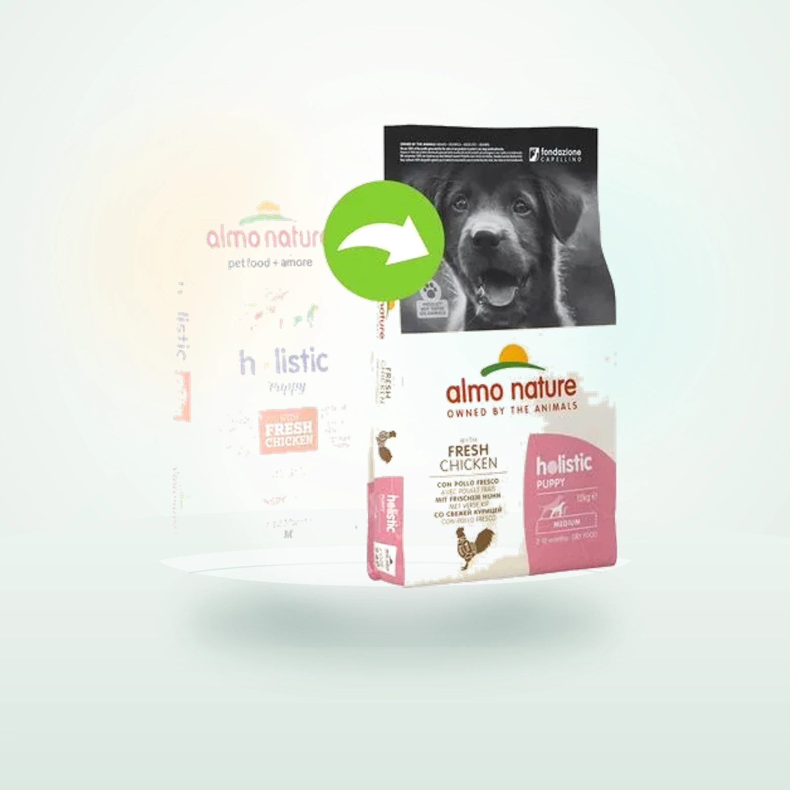 Almo Nature Almo Holistic Medium Puppy Huhn & Reis