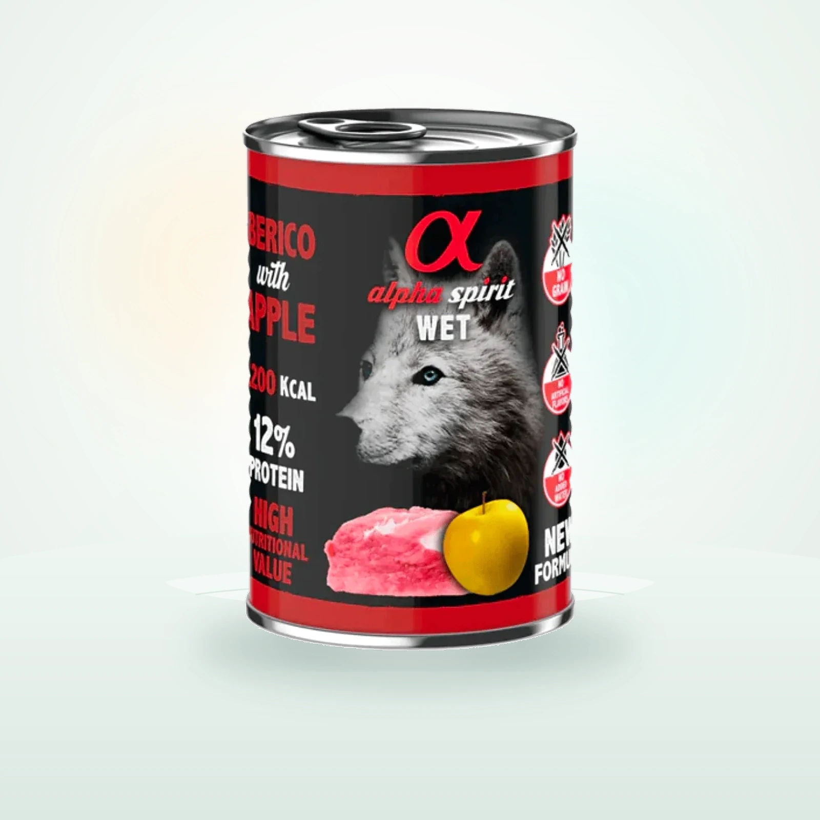 Alpha Spirit Pork with Yellow Apple Wet Dog Food