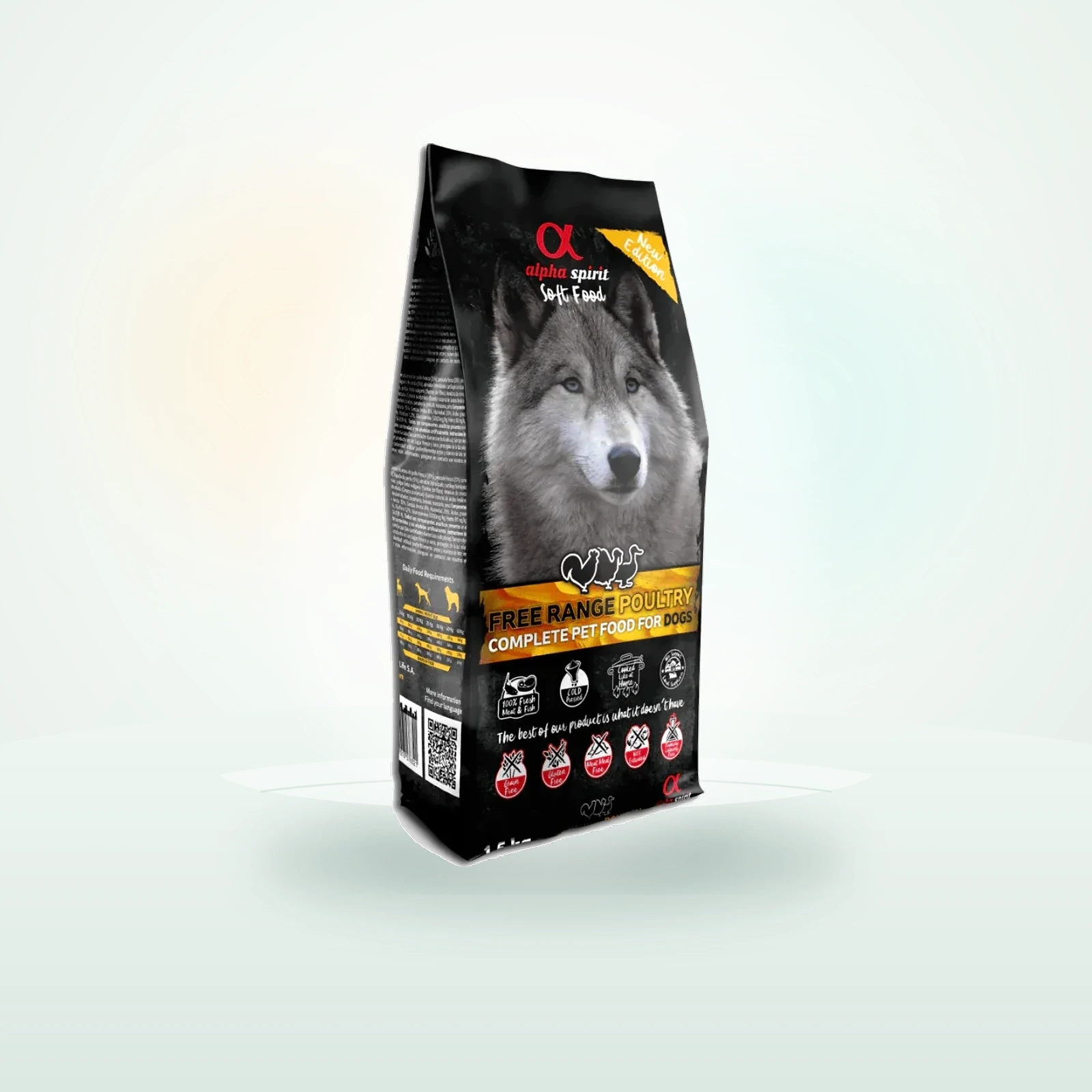 Alpha Spirit Poultry Semi Moist Cold Pressed