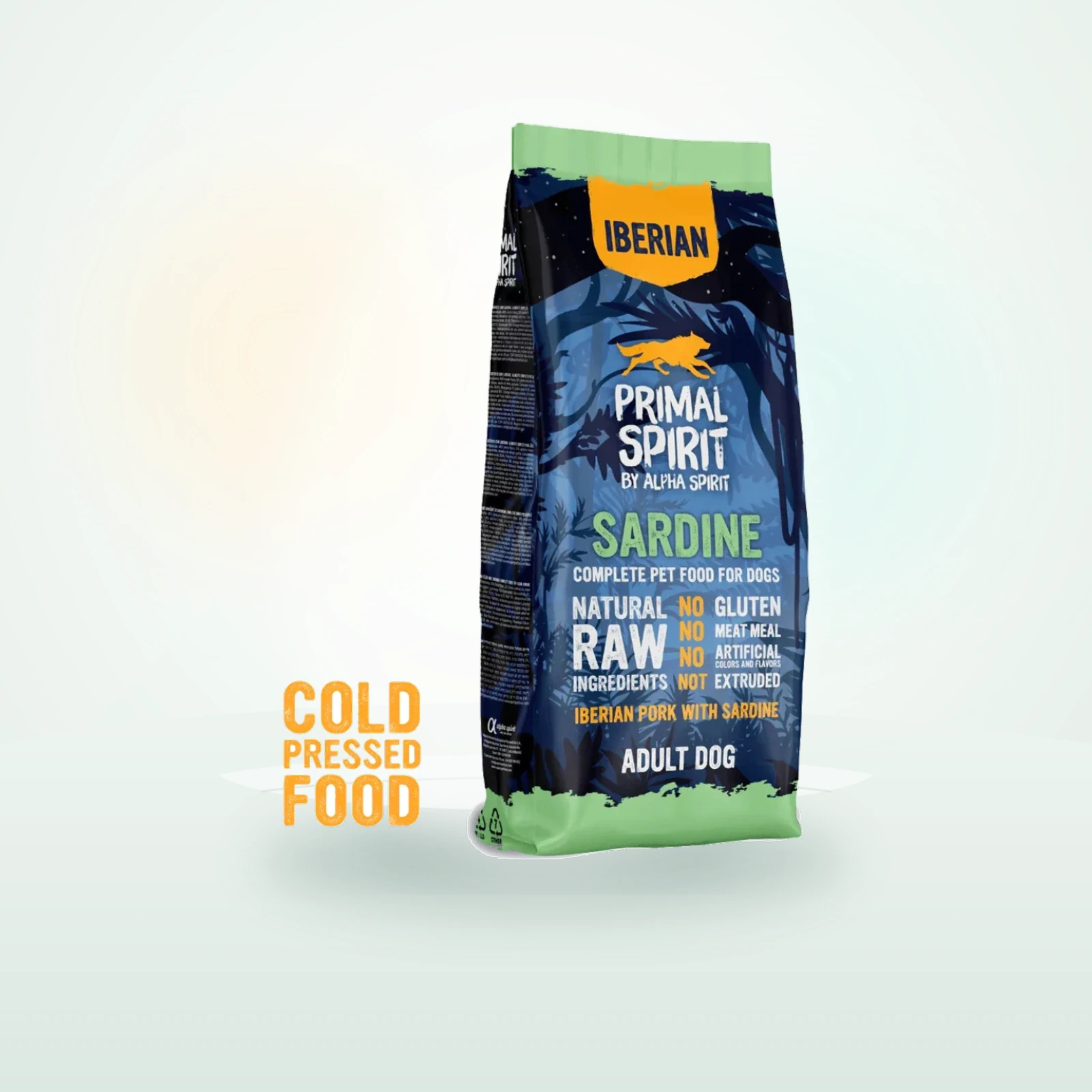 Alpha Spirit Primal Spirit Iberian Sardine Dog Food