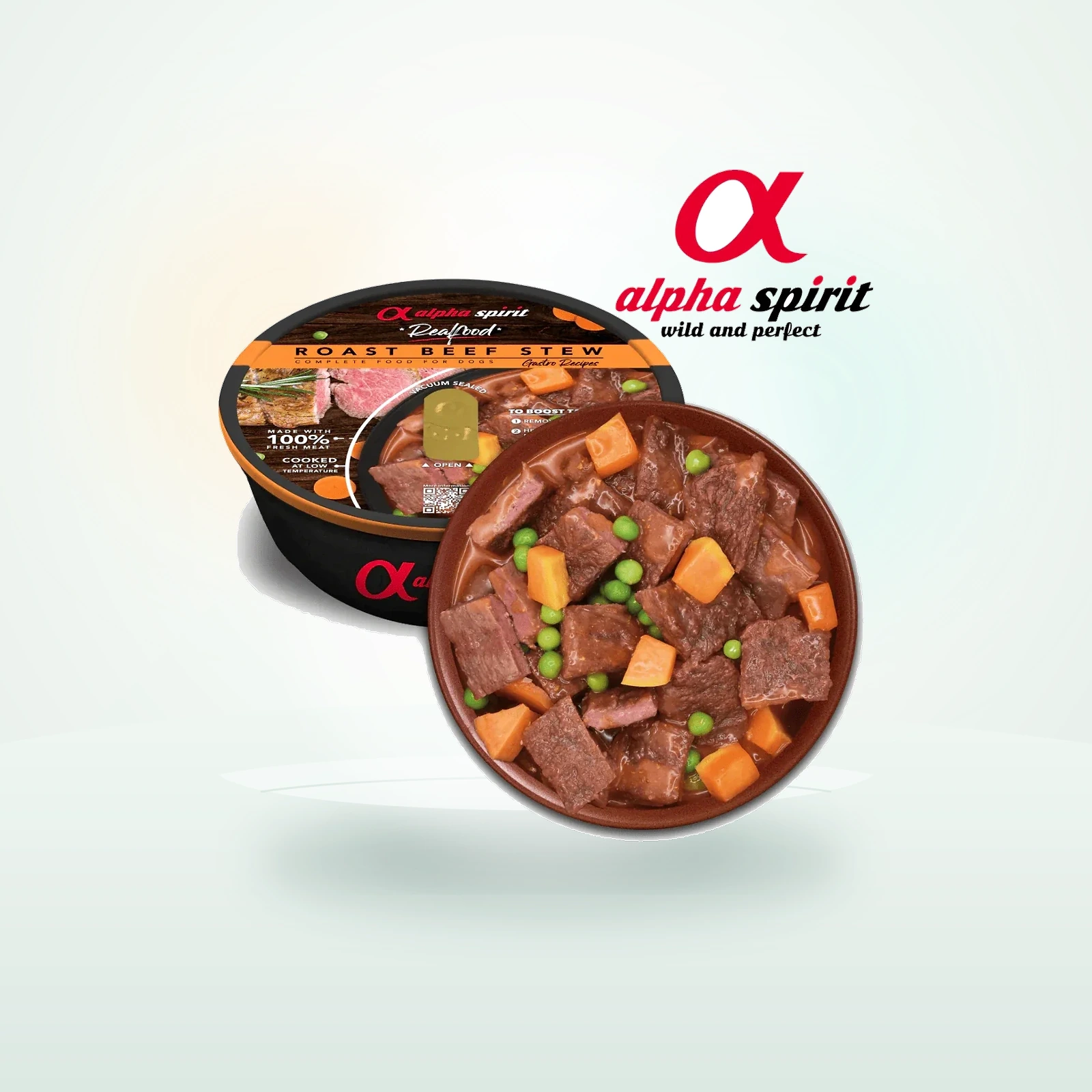 Alpha Spirit Real Food Roast Beef Stew