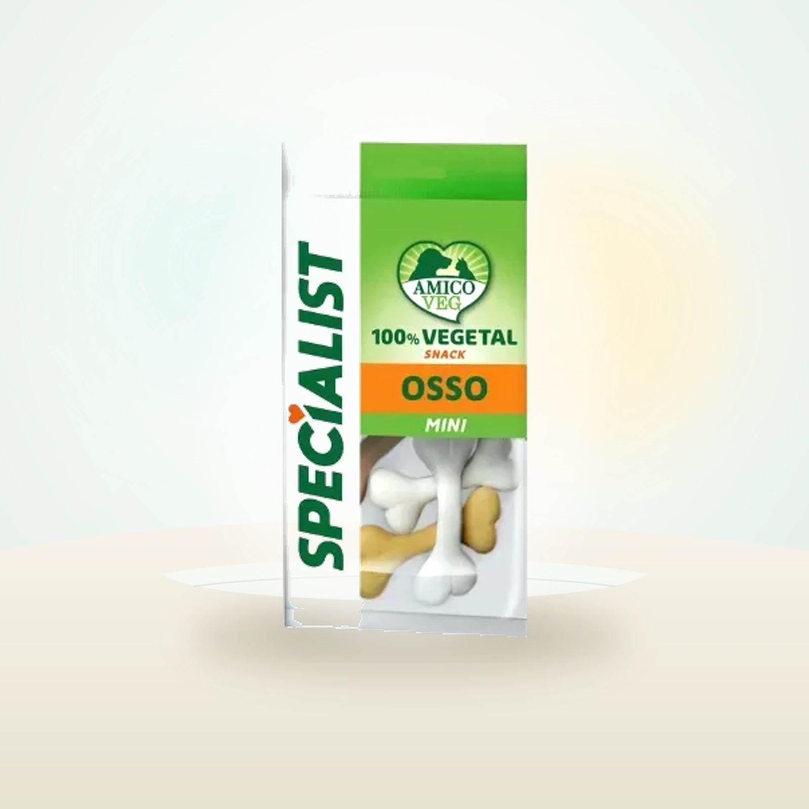 Amico Veg Specialist Dog Snack Osso Mini