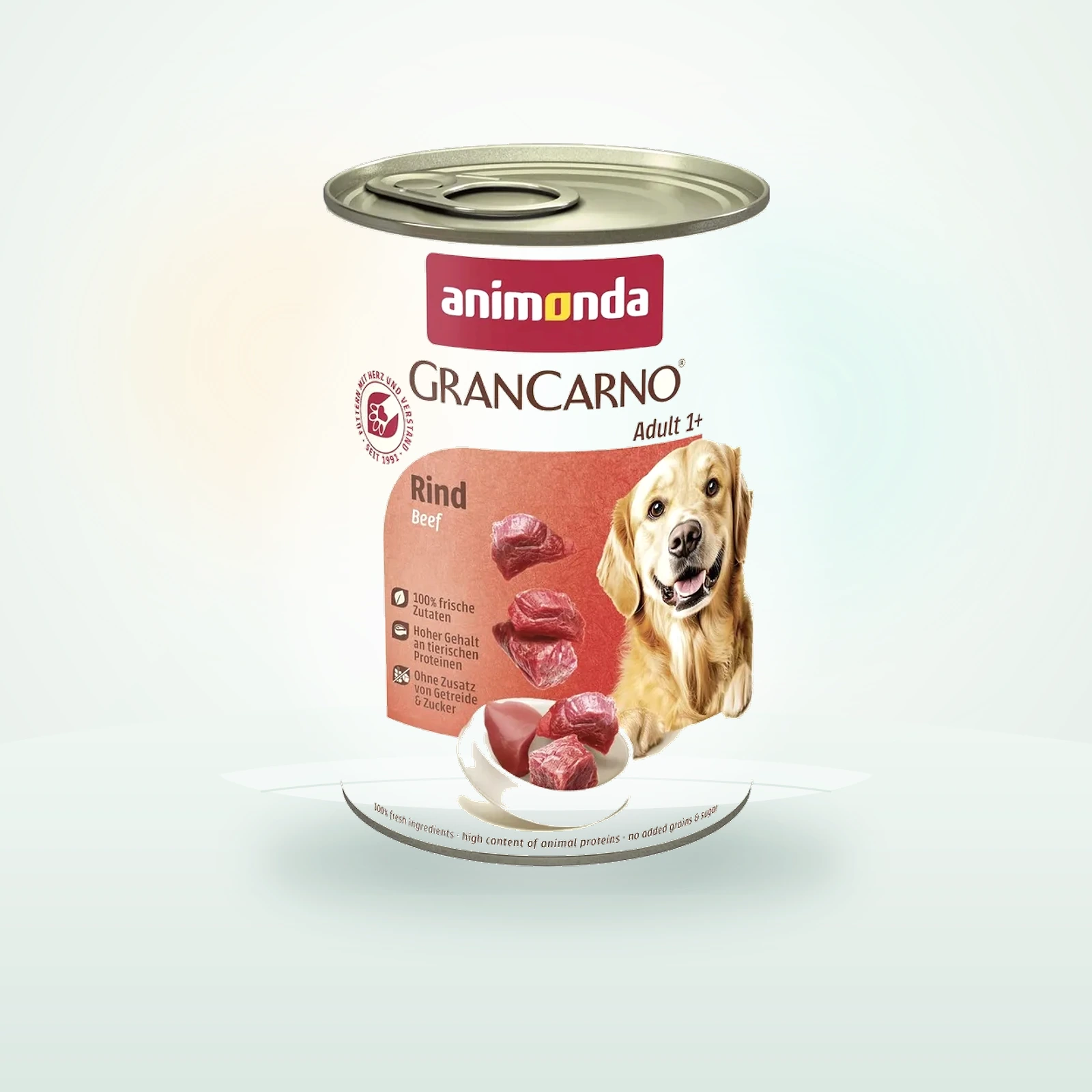 Animonda GranCarno Original Nassfutter Hund Adult, Rind pur