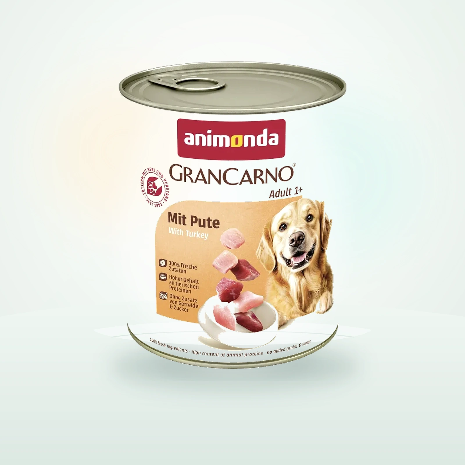 Animonda GranCarno Original nourriture humide pour chien adulte Dinde