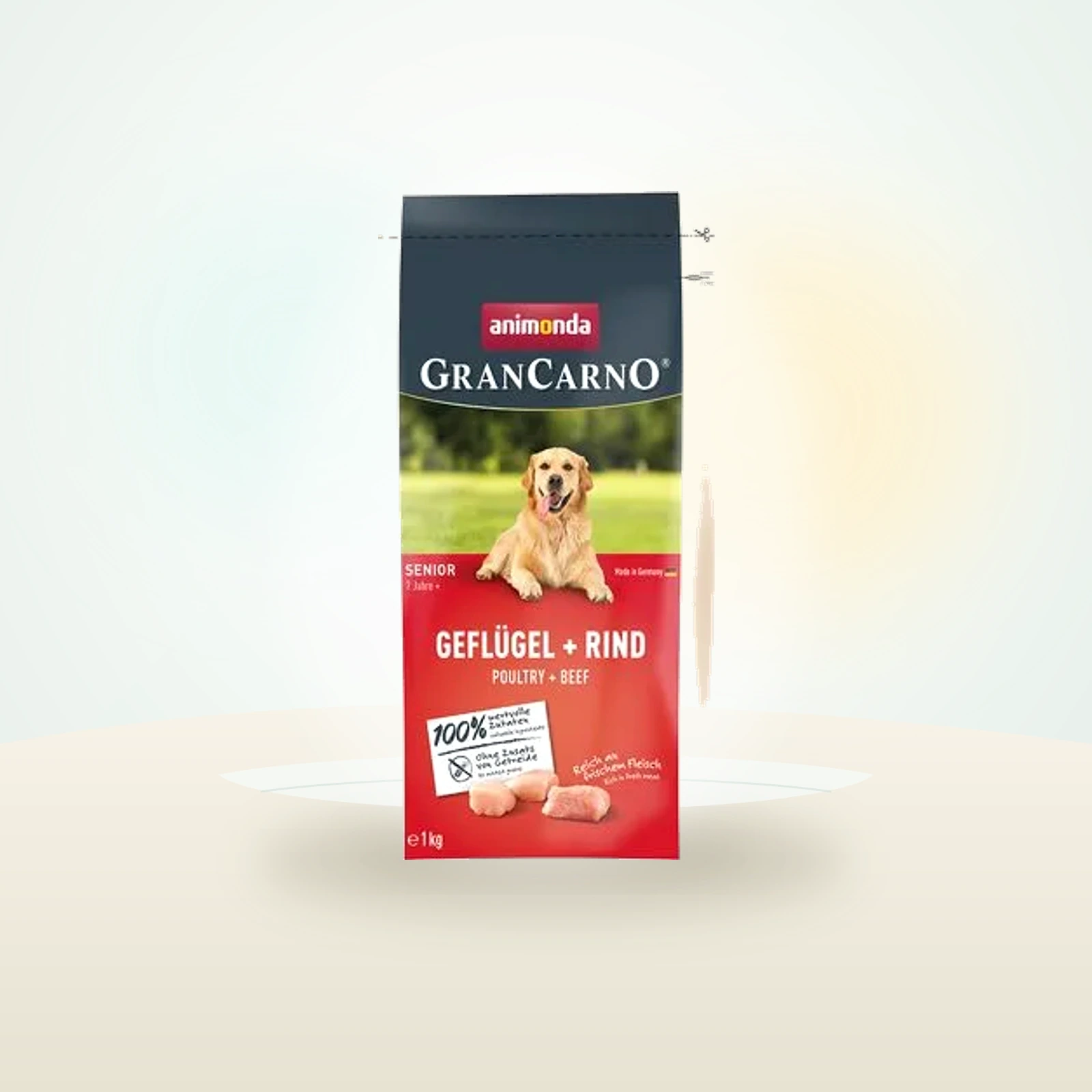 Animonda GranCarno Senior Fjerkræ + Oksekød