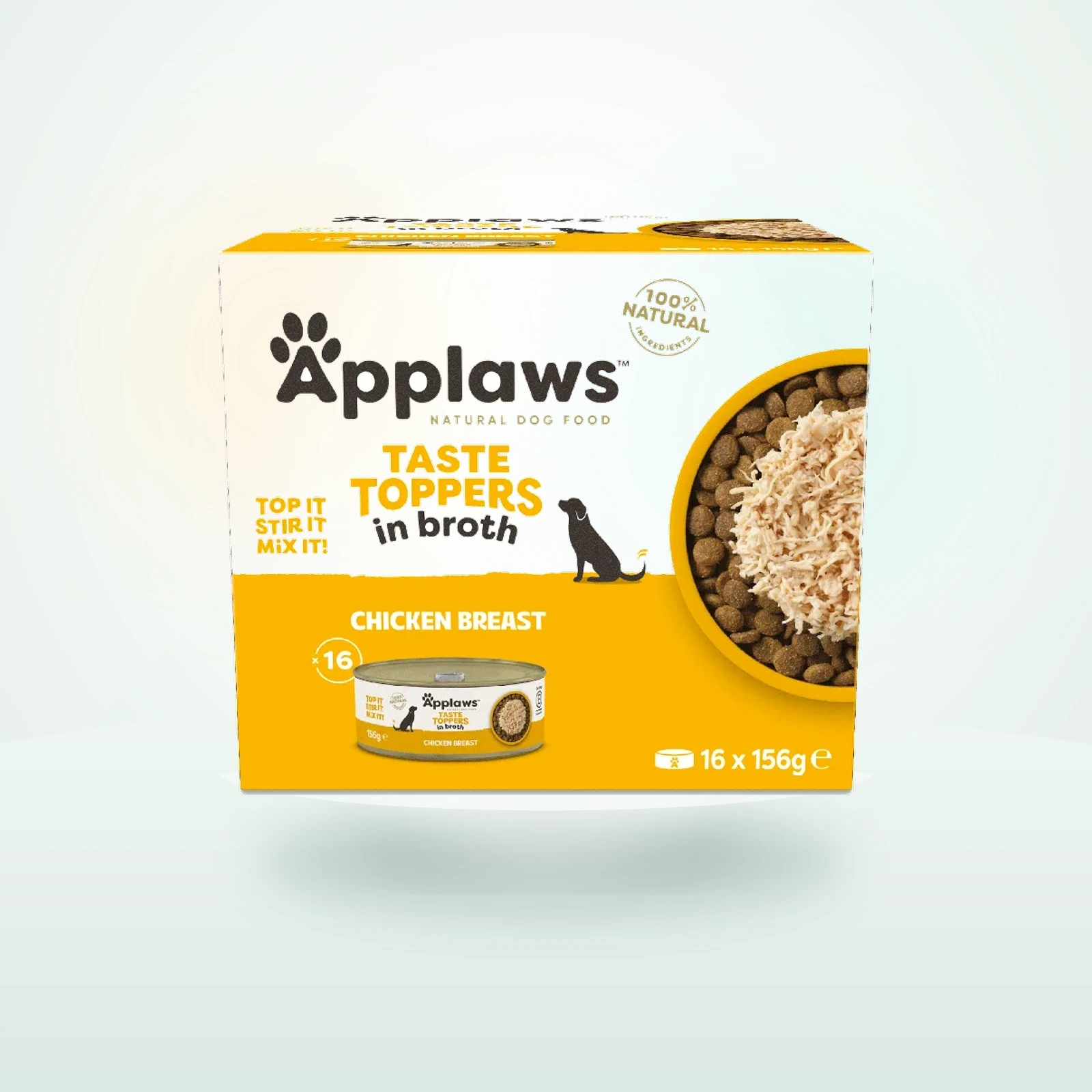 Applaws Taste Toppers Natural Adult Wet Dog Food Chicken in Broth