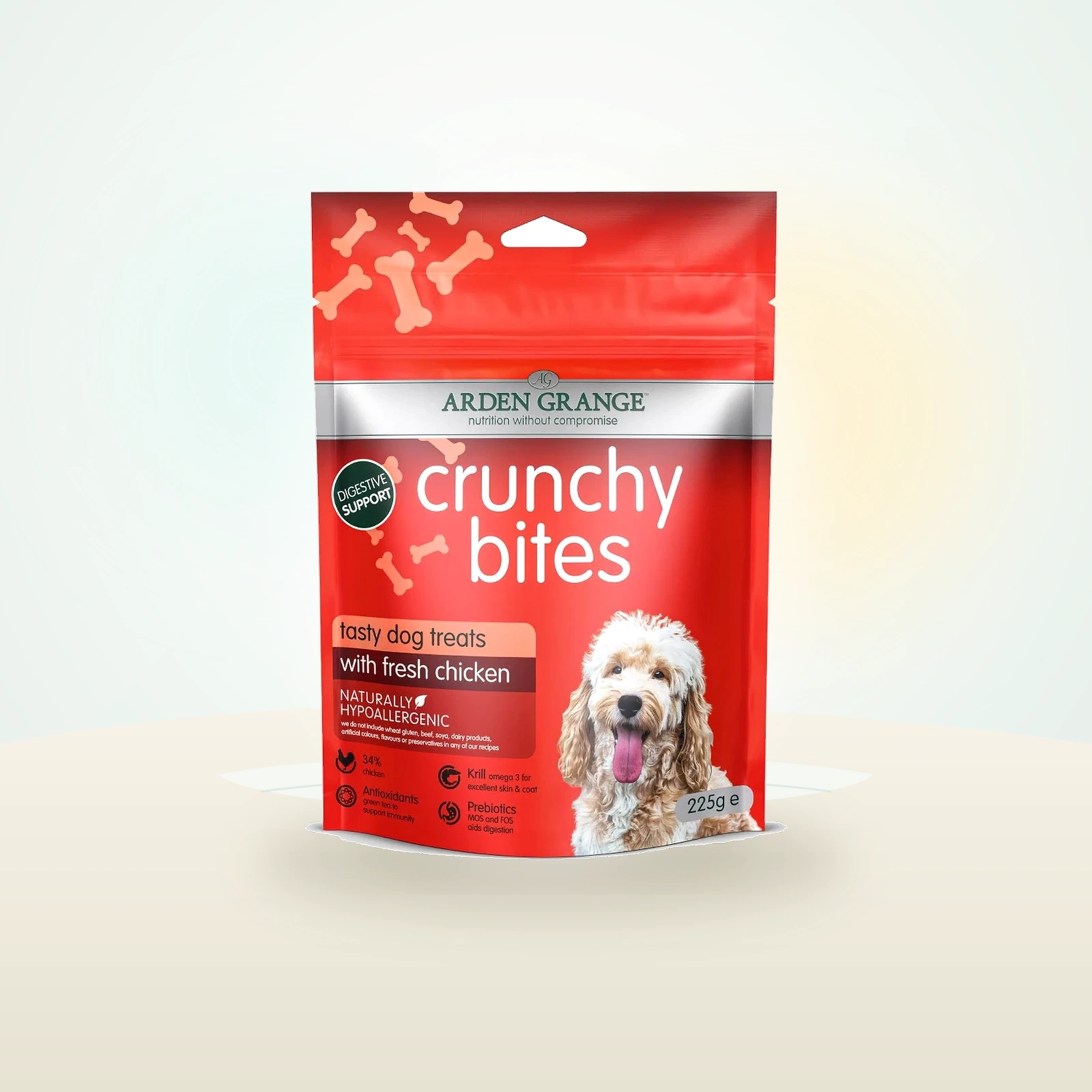 Arden Grange Crunchy Chicken Bites Dog Treats