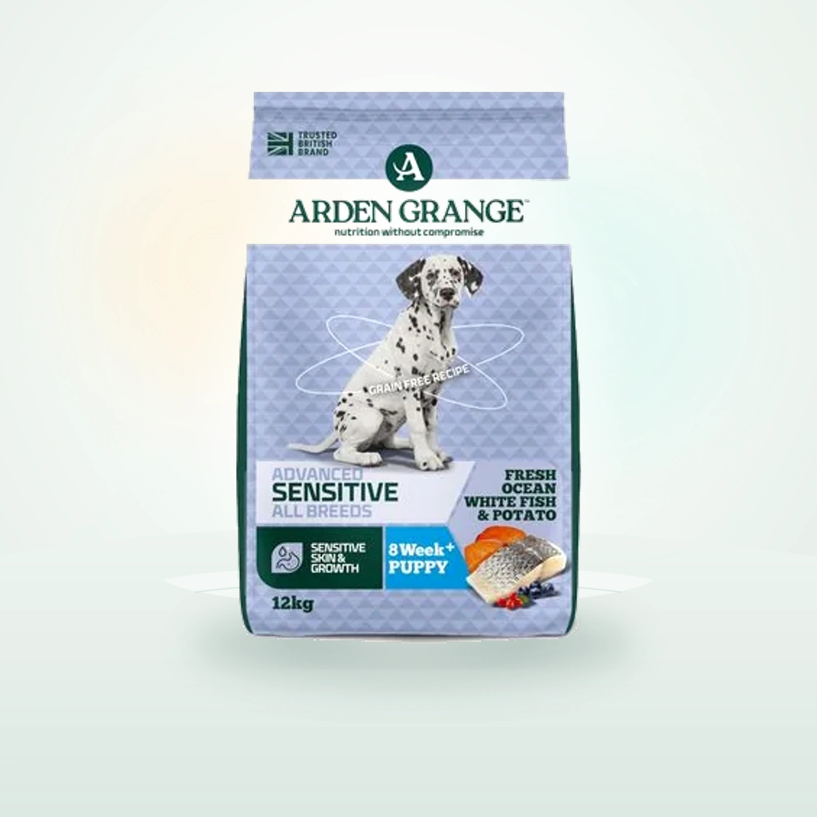Arden Grange Sensitive Puppy with Fresh Ocean White Fish & Potato