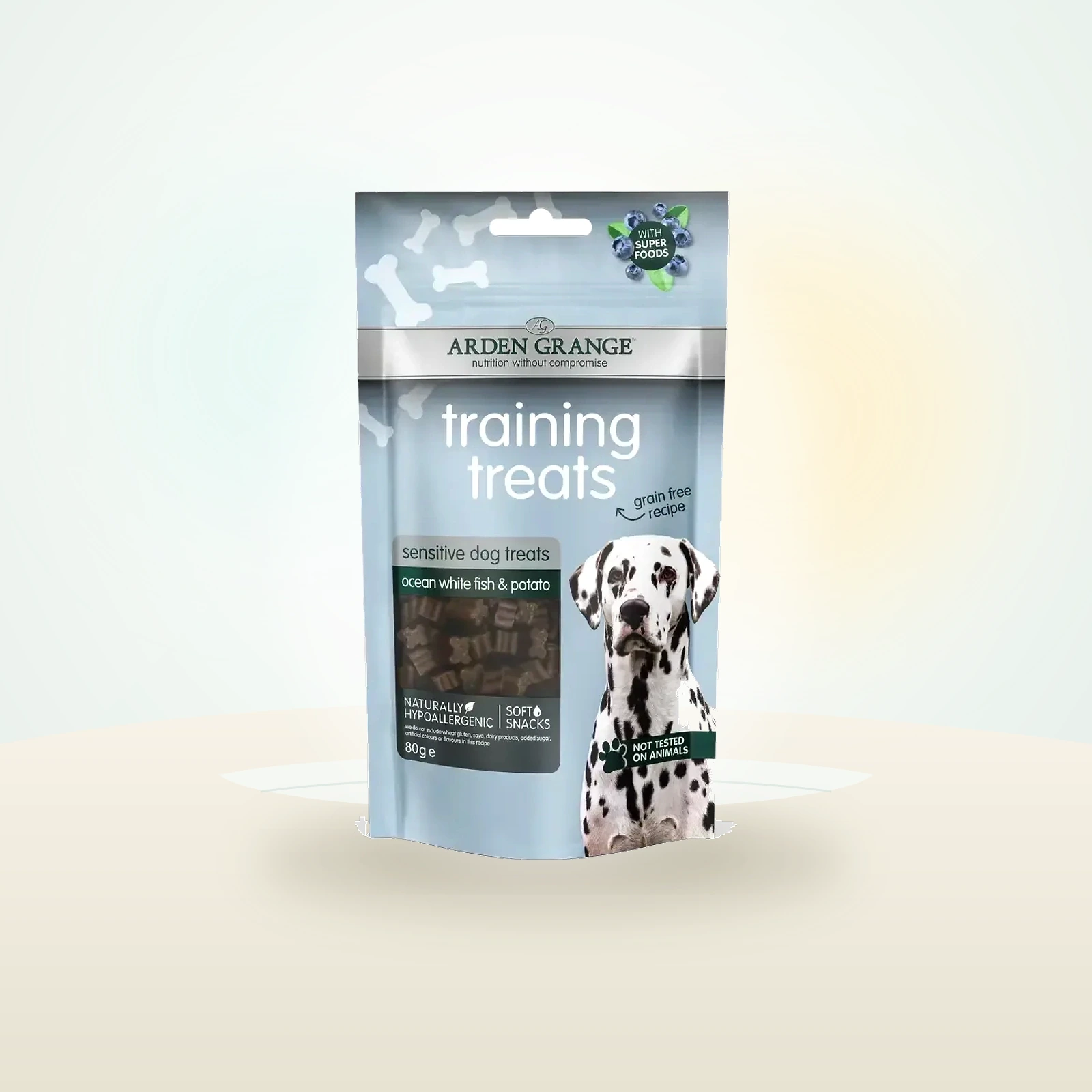 Arden Grange Training Treats Sensitive Grain free with ocean white fish