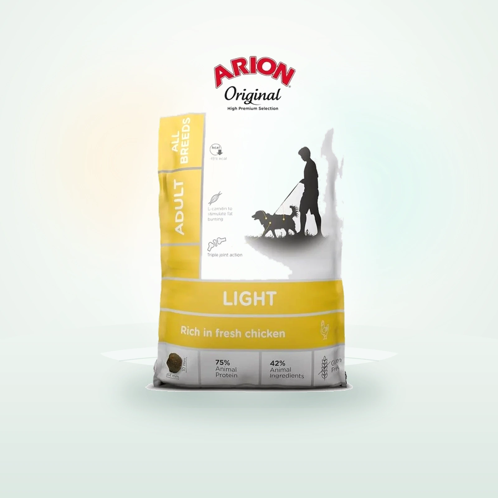 ARION Original Light Adult All Breeds Chicken Rice kurczak, monoproteinowa karma dla psów dorosłych