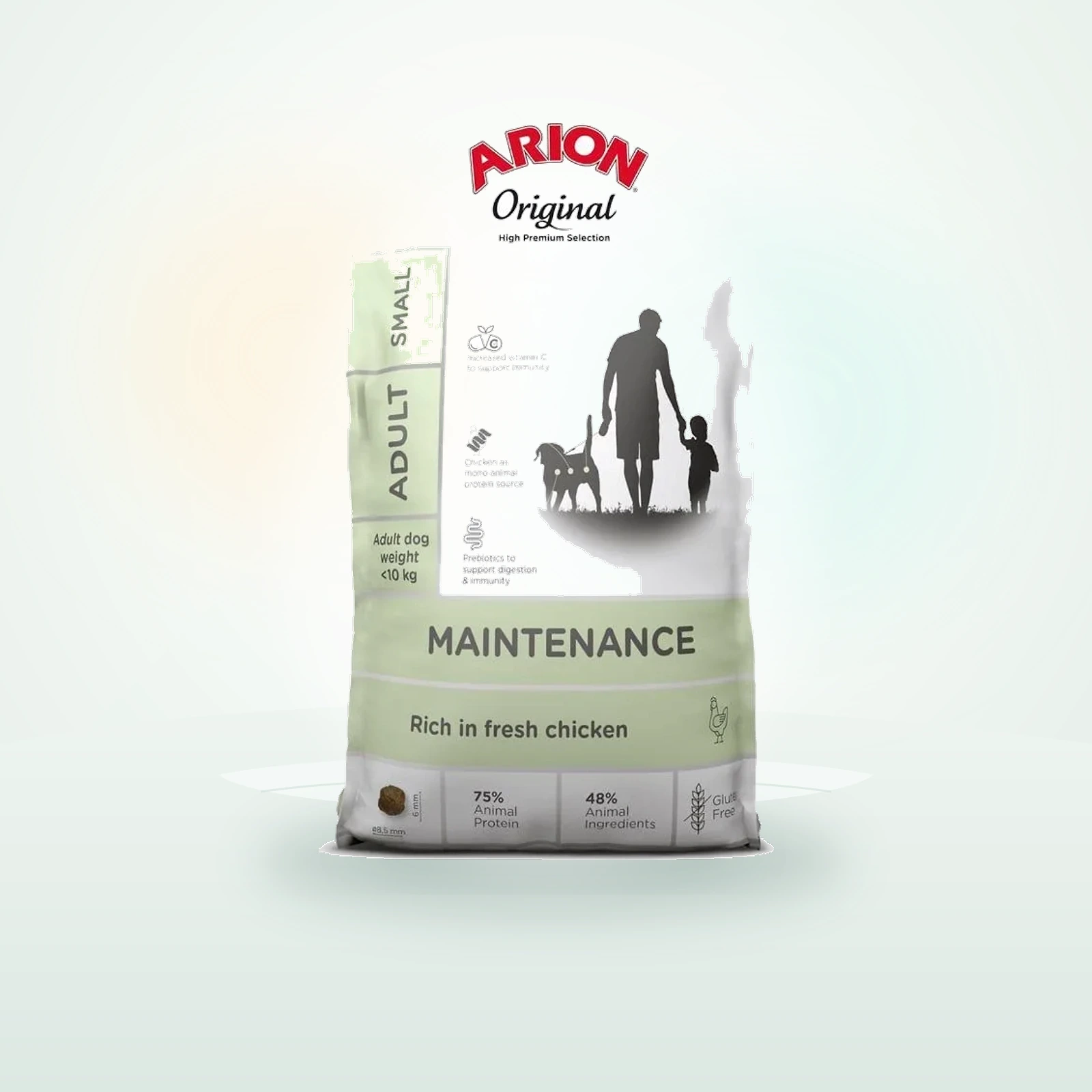 ARION Original Maintenance Adult Small Chicken Rice kurczak, monoproteinowa karma dla psów ras małych