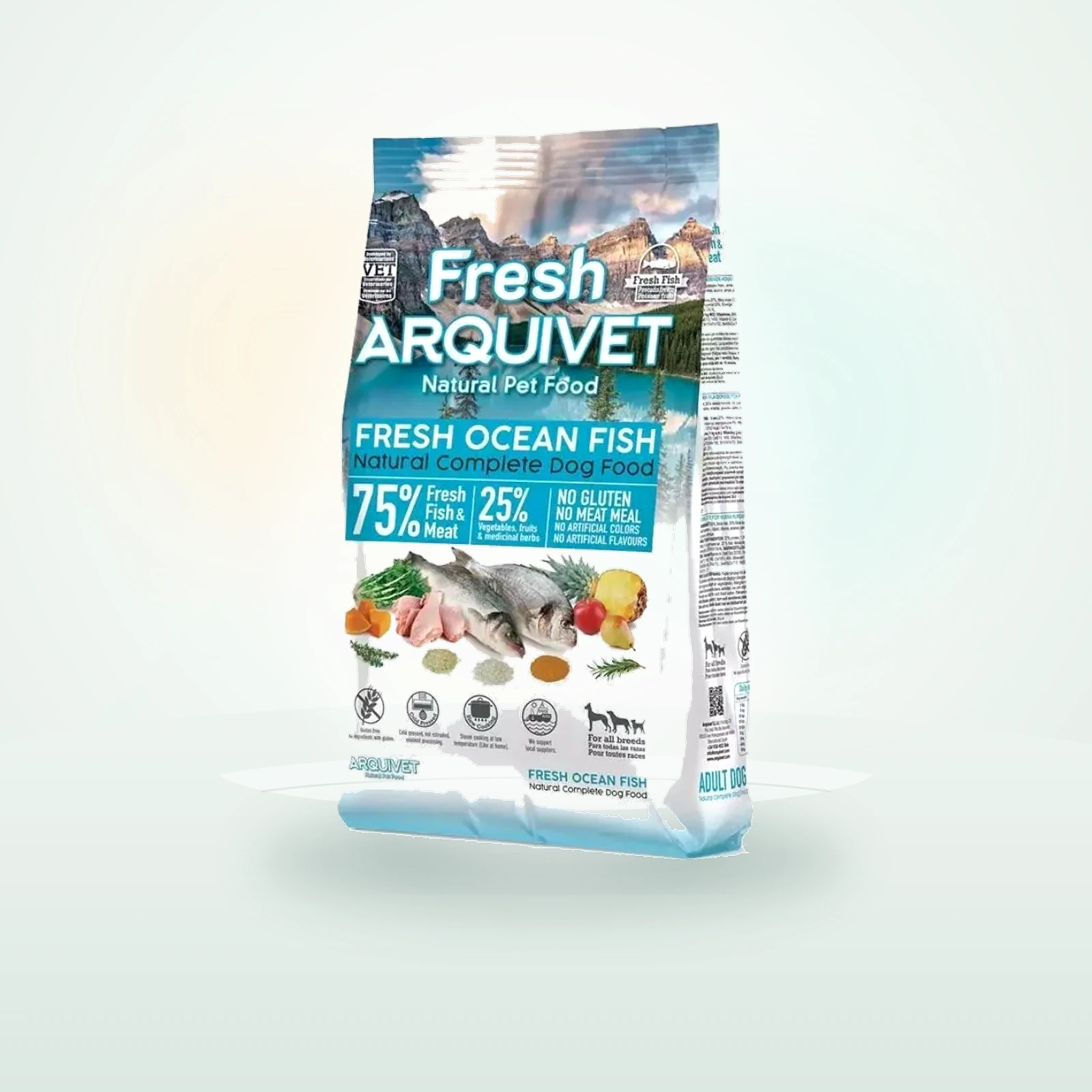 ARQUIVET Fresh Półwilgotna karma dla psa ryba oceaniczna