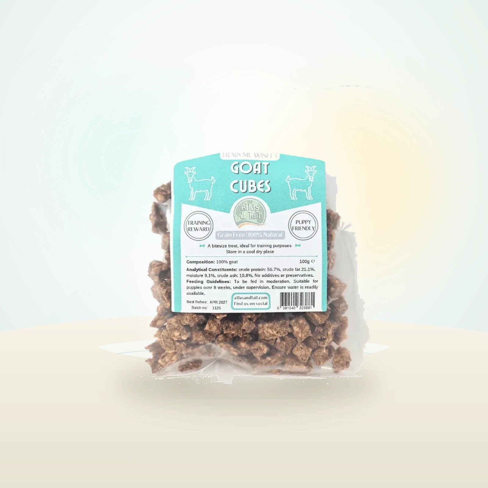Atlas & Tail Goat Cubes - Bitesize Treats