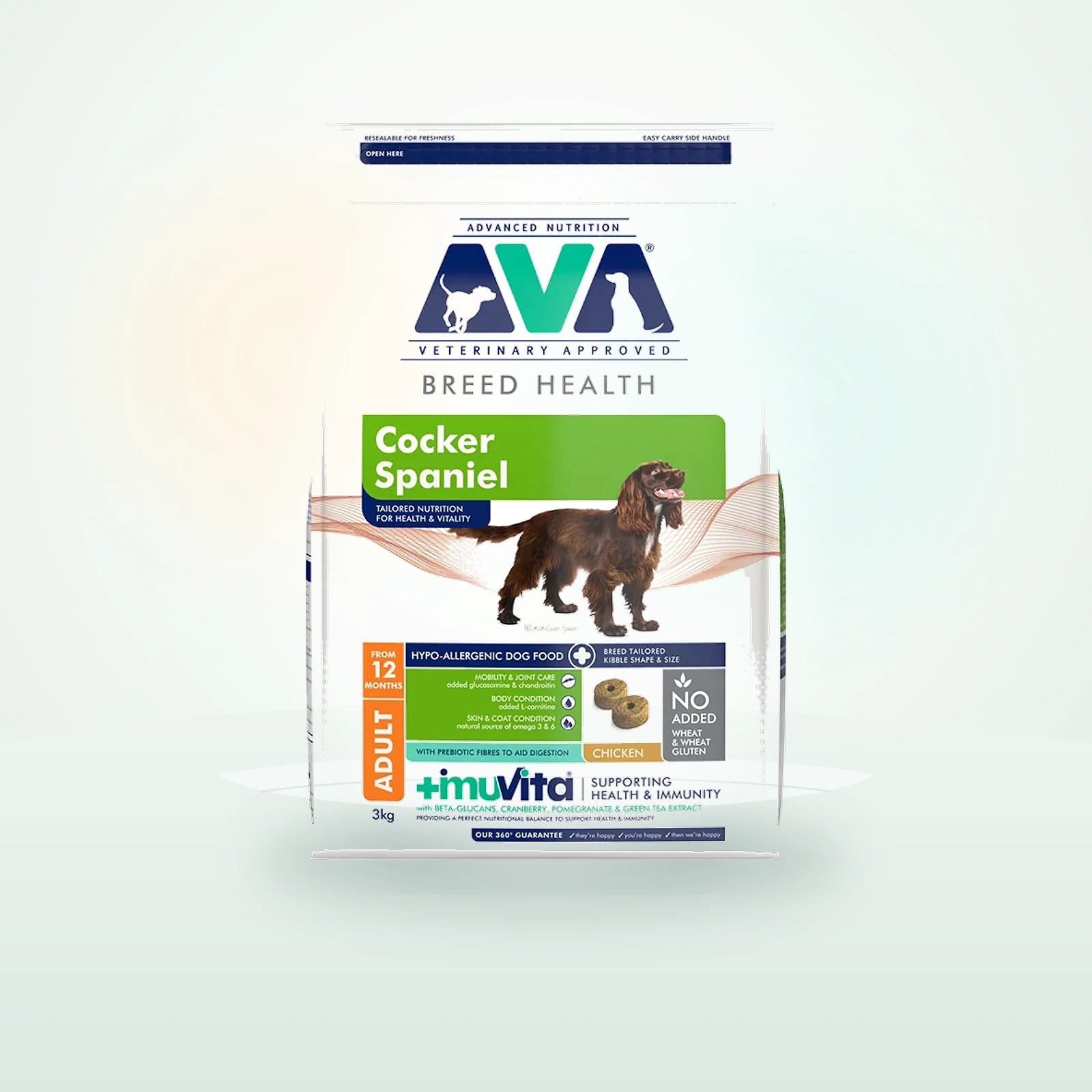 AVA Health Cocker Spaniel Dry Dog Food Chicken