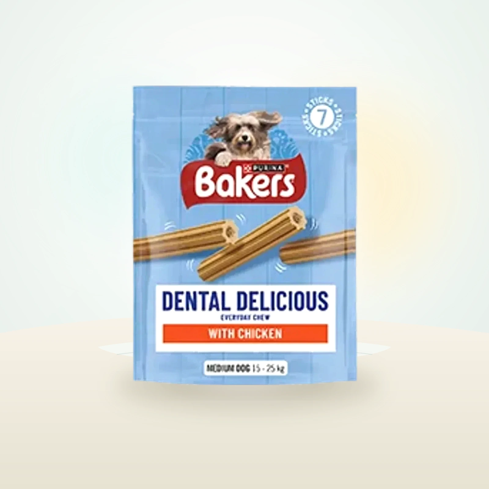 Bakers Dental Delicious Medium Dog Chicken Dog Chews